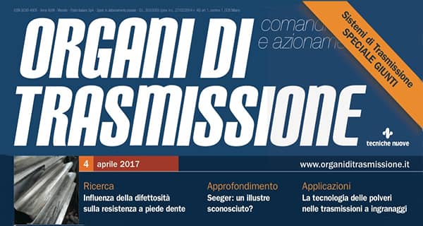 Cover magazine Organi di Trasmissione